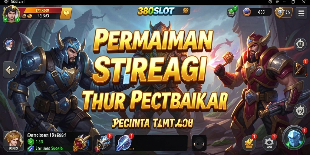Screenshot 380SLOT menampilkan aksi gameplay strategi yang intens.