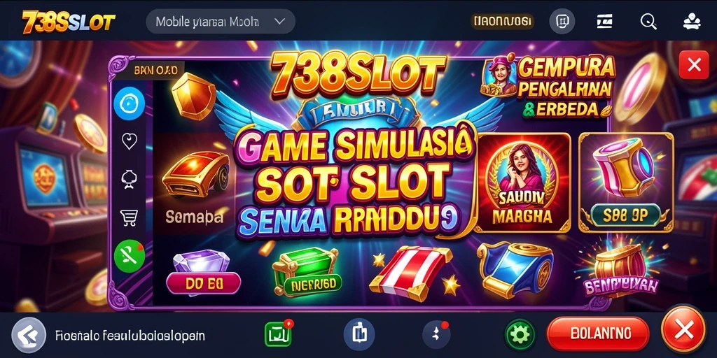 Tampilan gameplay 738SLOT dengan grafis yang menarik dan interaktif.