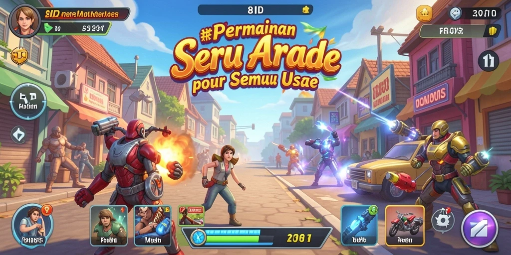 Tampilan menarik dari gameplay <strong>8ID</strong> yang seru dan penuh aksi.