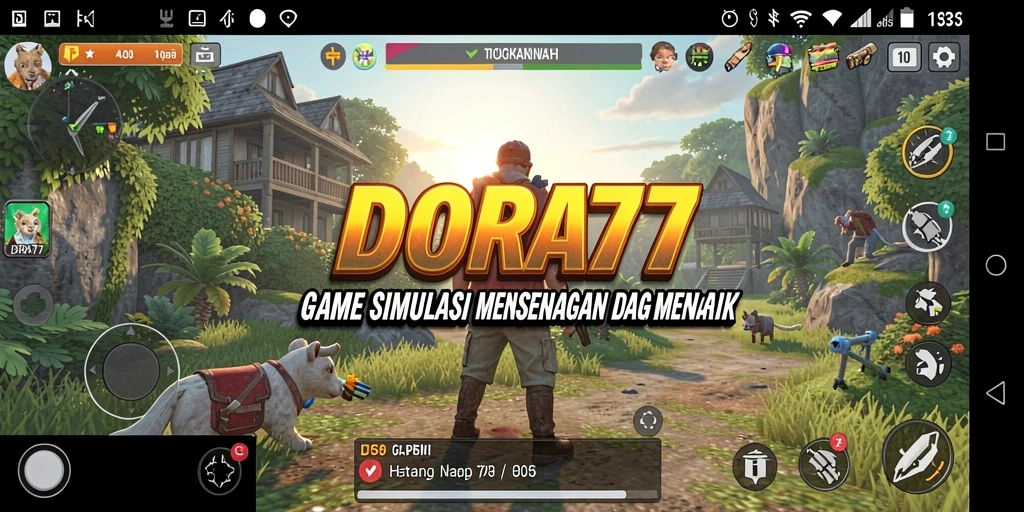 Tampilan gameplay DORA77 yang menarik dan interaktif.