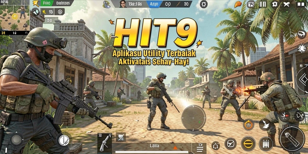 Tampilan utama HIT9 yang menunjukkan fitur-fitur Utility yang inovatif.