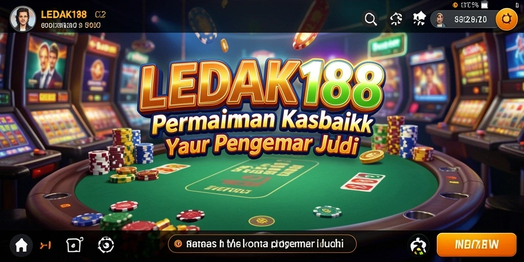 Tampilan gameplay LEDAK188 yang mendebarkan dan berkualitas tinggi.