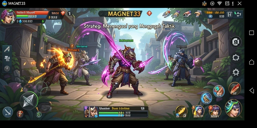 Gameplay dinamis dan strategi mendalam di MAGNET33.