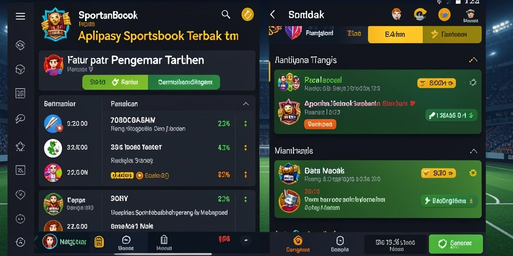 Screenshot N06 menunjukkan gameplay taruhan olahraga yang menarik.