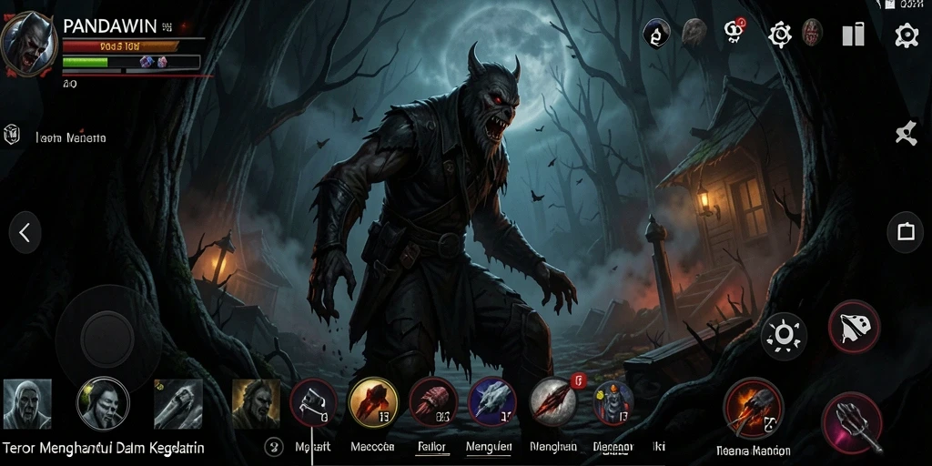 Gameplay menegangkan dengan suasana Horror yang mencekam.