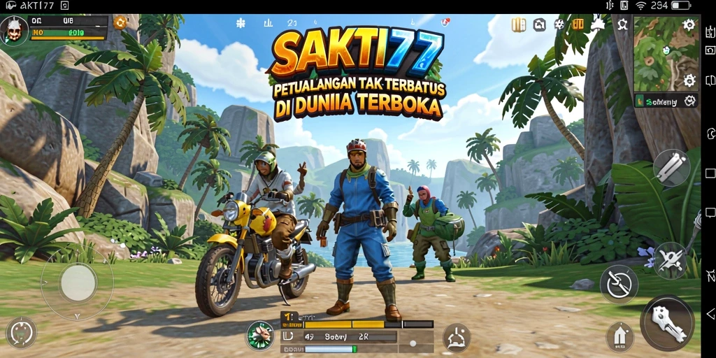 Gameplay seru SAKTI77 dengan petualangan di dunia terbuka.