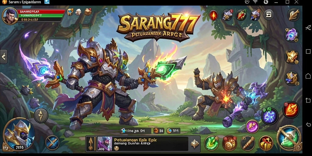 Gameplay menegangkan dalam dunia ARPG yang menakjubkan.