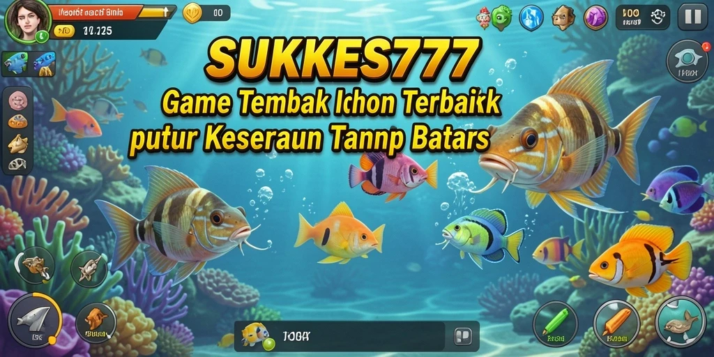 Tampilan dramatis dari gameplay Tembak Ikan di SUKSES777.