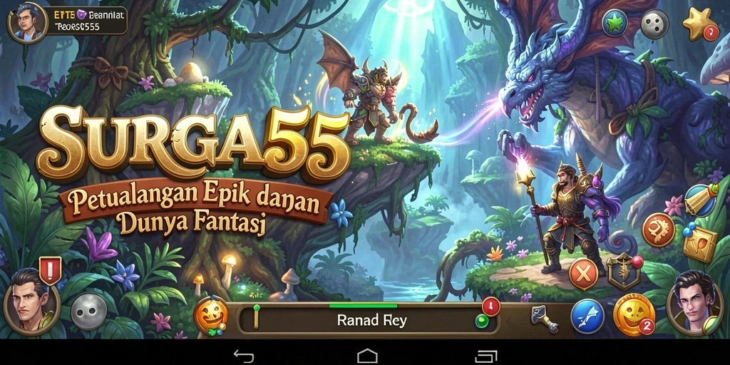 Tampilan gameplay petualangan yang penuh warna dan tantangan.