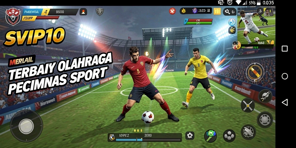 Tampilan gameplay SVIP10 yang dinamis dan menarik.