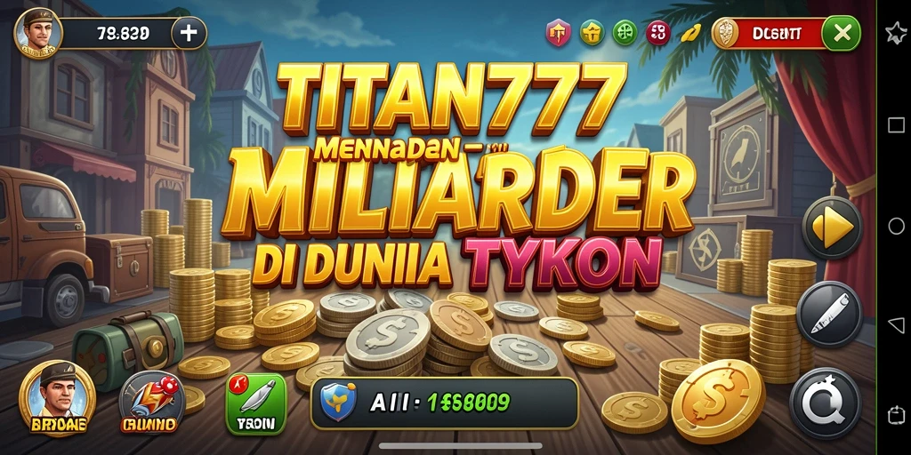 Tampilan gameplay TITAN777 yang seru dan menarik.